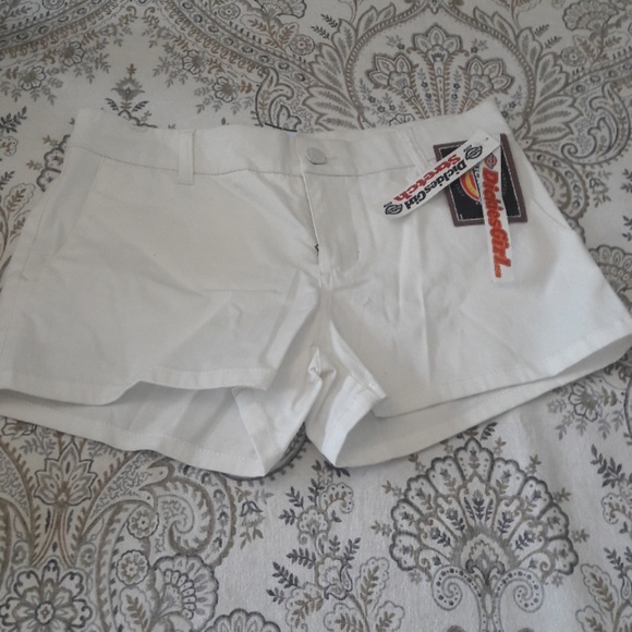 Dickies Pants - Dickies Girl white shorts sz 7